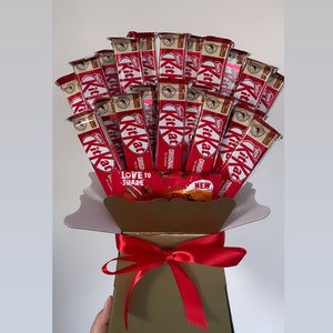 Kitkat Chocolate Bouquet Kit Kat Gift Birthday Gift Thinking of You ...