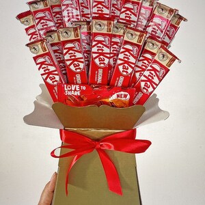 Kitkat Chocolate Bouquet Kit Kat Gift Birthday Gift Thinking of You ...