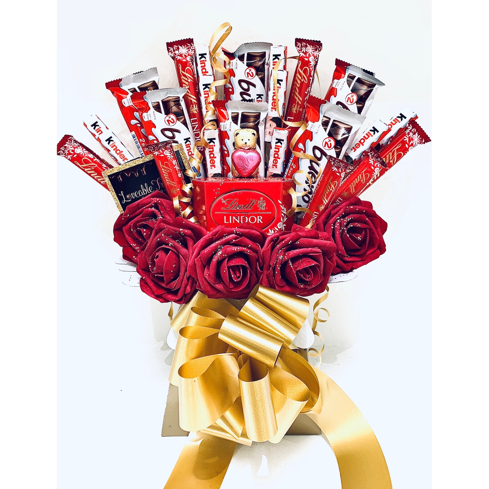 Chocolate Bouquet Lindor Lindt kinder chocolate hamper Etsy