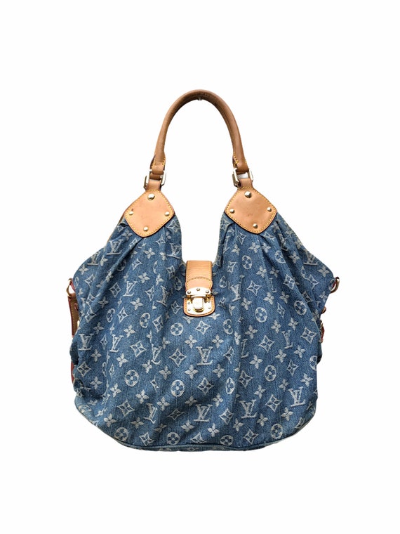 Louis Vuitton Monogram Denim Mahina XL Bag