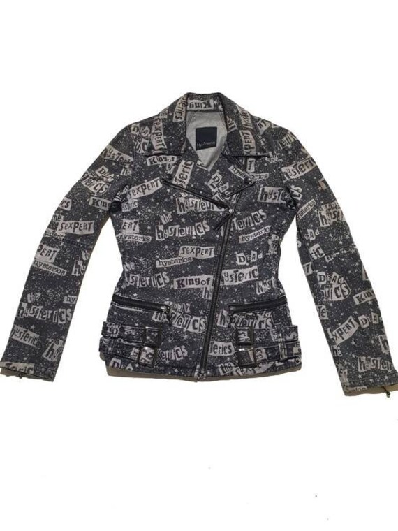 Vintage Hysteric Glamour Sex Pistols Motorcyle Jac