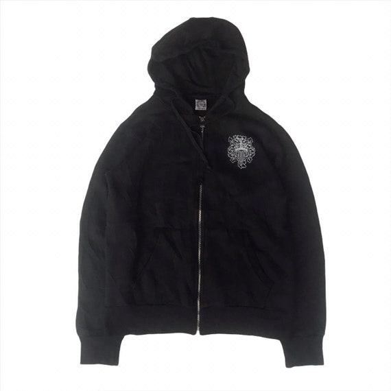 Vintage Chrome Hearts Zip Hoodie