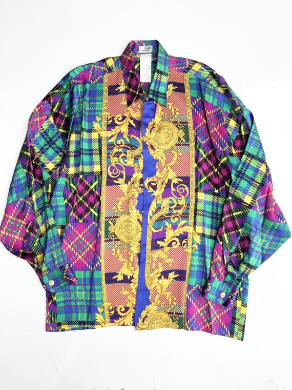 Vintage Gianni Versace Silk Shirt