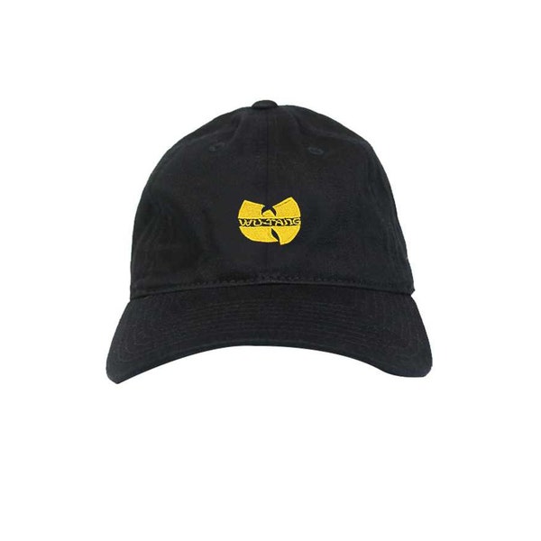 Logo Wu Tang Killer Bee Black & Yellow Dad Hat 36 Chambers, Wu tang Hat, Wutang logo hat, WuTang hat, Wu killer, Psycho realm hats