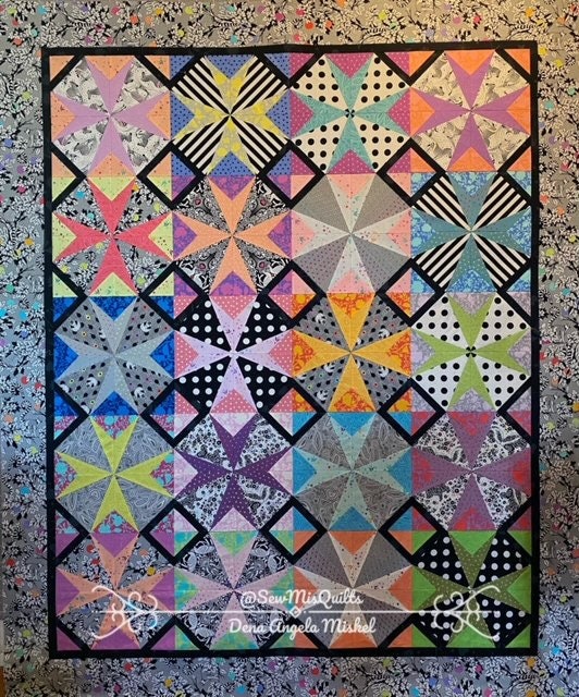 WILD THING Whimsical Modern Quilt Pattern Featuring Linework Etsy