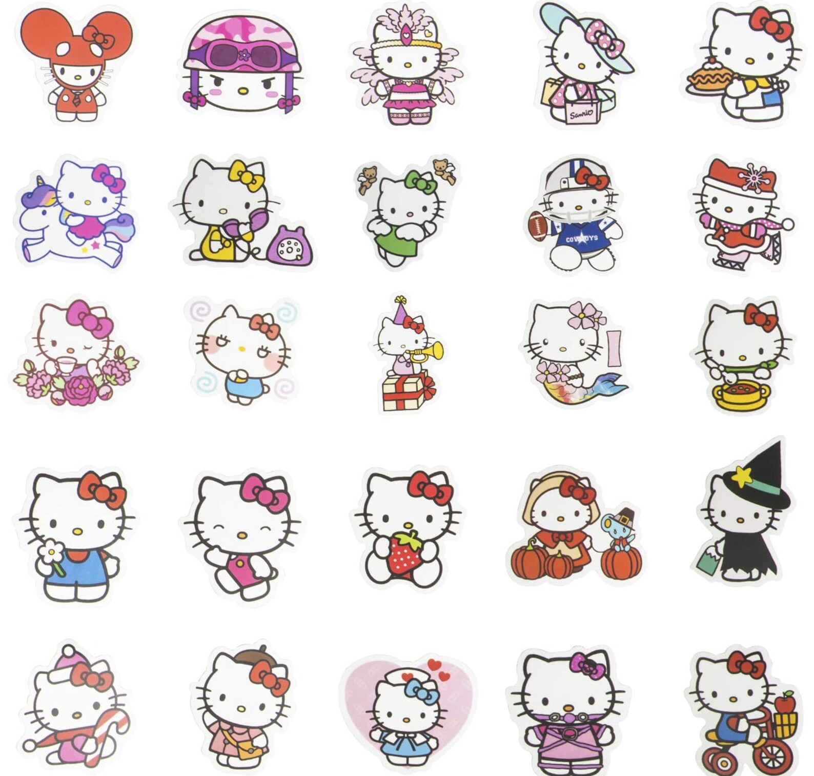 Hello Kitty Random Stickers FREE STICKERS included in Etsy