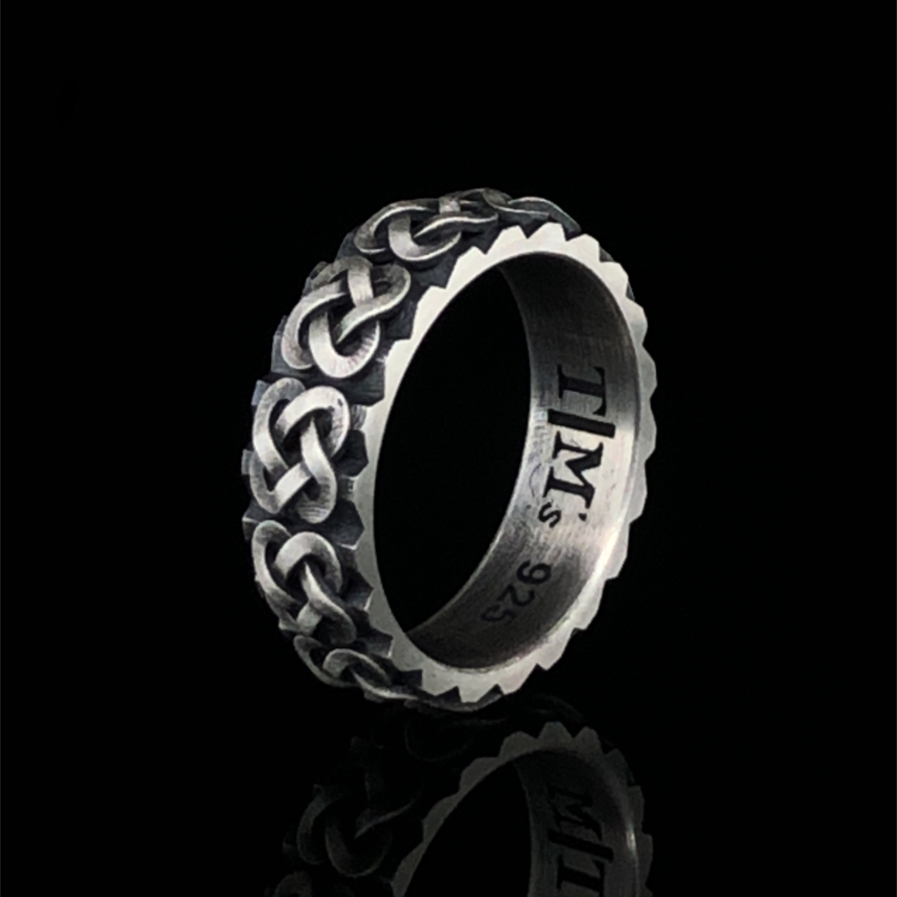 Sterling Silver Celtic Ring 8mm Sterling Silver Celtic Ring 8mm