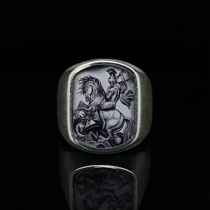 Bague chevalier Etsy France