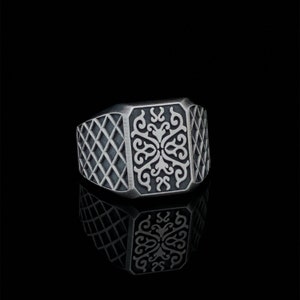 Exclusive Handmade Sterling Silver Ring, Statement Ring, Silver Wedding Band, Ring For Mens, Engagement Ring