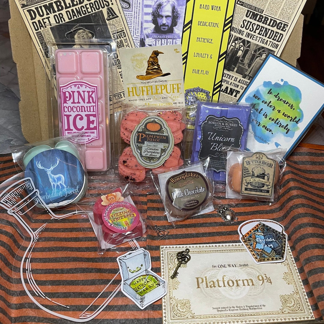 Harry Potter Small Wax Melt Set A Etsy