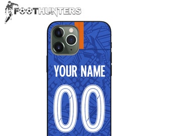 Customize Atletico Madrid 19-20 Jersey Home Soccer Phone Case iPhone 5 5s SE 6 6 Plus 6s 6s Plus 7 7 Plus 8 8 Plus X XR XS Max