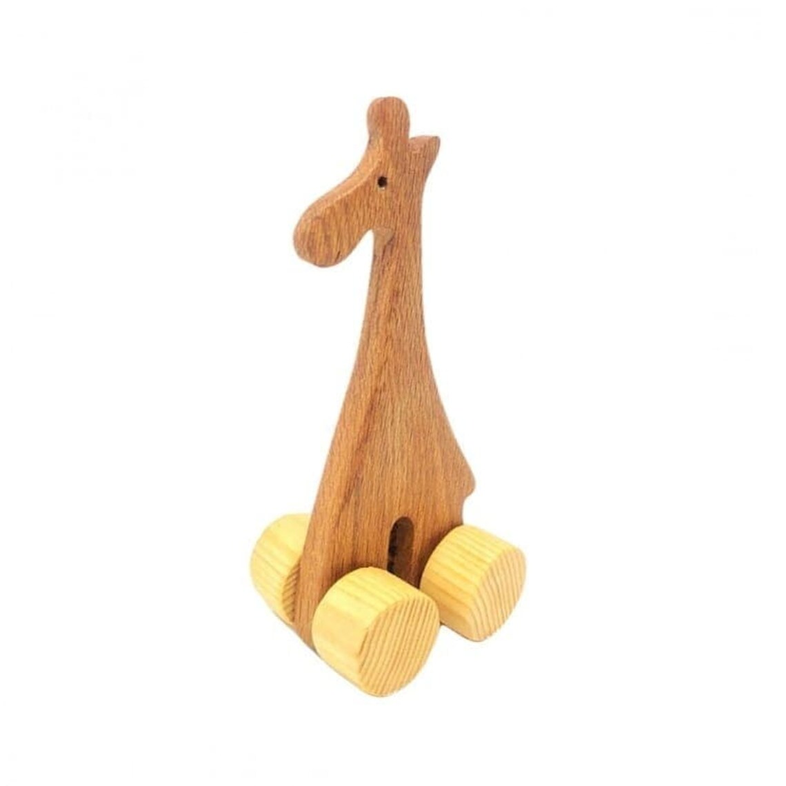 Wooden toys gift set Montessori Animal Toy Wooden Dino car Etsy
