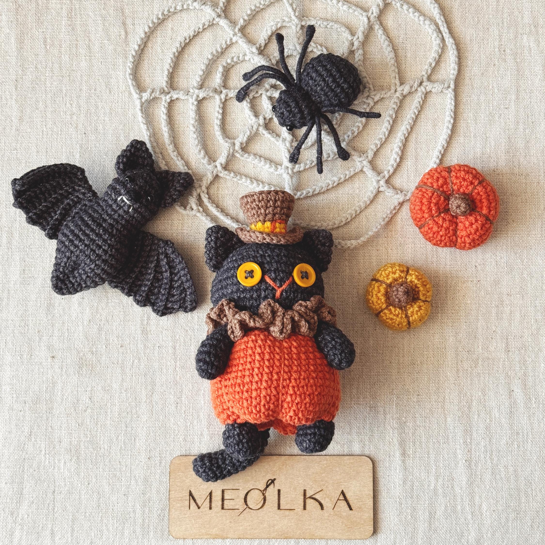 30 Spiderweb Crochet Patterns: 30 Ways to Make Webby Stitch Work for Halloween, Gothic... 34 Mini Halloween Crochet Pattern Bundle with Spiderweb Motif