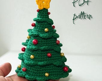 Árbol de Navidad - Patrón de ganchillo