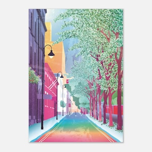 Manchester, Canal Street  - Fine Art Poster