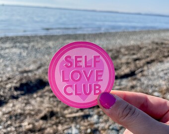 Self Love Club Sticker