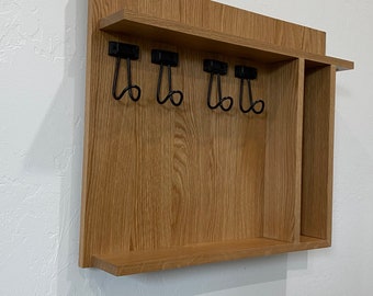 Home Gym Shelf: Tonal & Peloton Shoe Organizer Natural Hardwood Construction