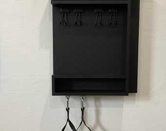 Home Gym Shelf: Tonal & Peloton Shoe Organizer for Narrow Space