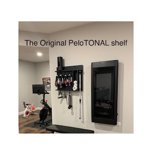 Tonal Shelf The Original PeloTONAL Americas #1 PeloTonal Shelf for Tonal Accessories and Exercise Shoes Home Gym Organizer Mother's Day Gift