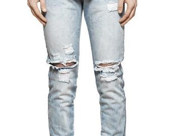 Essential Destroyed Denim - Light Blue