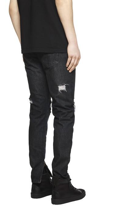 Essential Destroyed Denim – Stonewash Black - Etsy