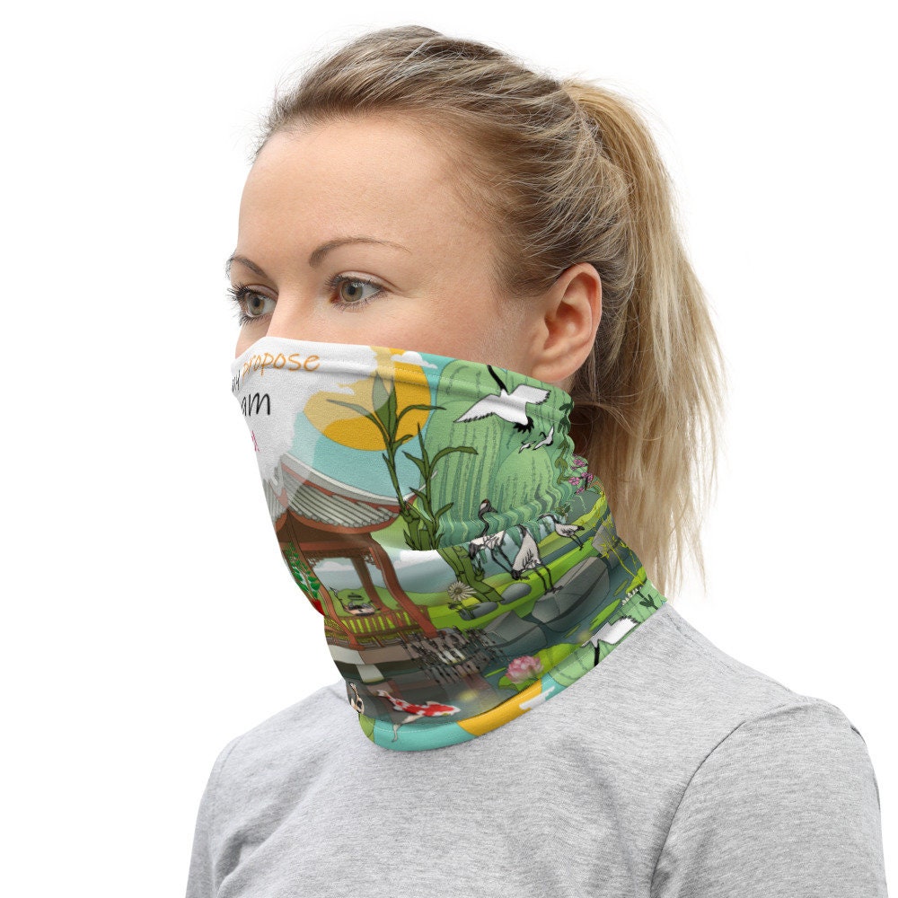 Neck Gaiter Neck Gator Mask Dust Mask Outdoor Mask | Etsy