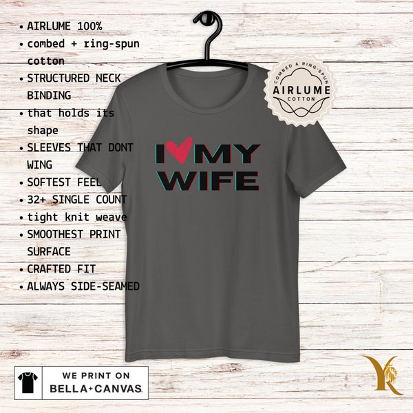 I Love My Wife Shirt | I Heart My Wife Tshirt | Plus Size Valentines