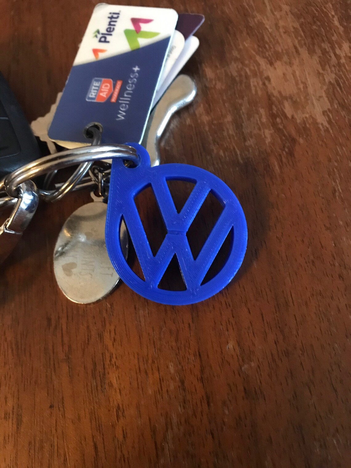 Volkswagen Logo Keychain 3D Printed Etsy