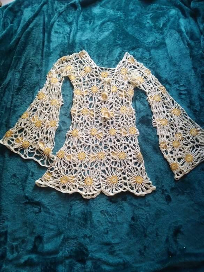 Daisy Handmade Dress Boho Mini Dress Handmade Dress Etsy