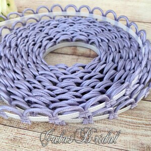 Periwinkle Corset Loops and Straight Ribbons for Corset Lacing Back ...