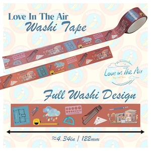 L&#39;amour dans l&#39;air pluie Washi