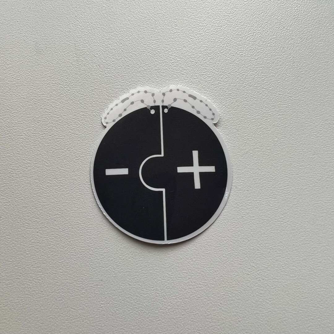 Plus Minus Taiwanese BL Series Sticker - Etsy