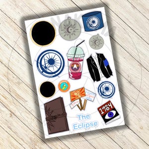 Eclipse Sticker Sheet
