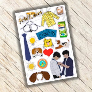 Perfect 10 Liners Sticker Sheet