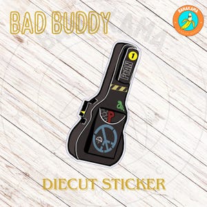 Bad Buddy Pran&#39;s Guitar Stickers