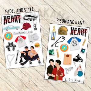 Heart Killers Sticker Sheet
