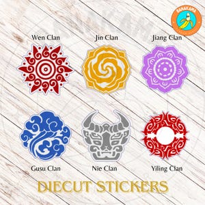 Mo Dao Zhu Shi Stickers