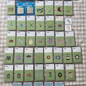 Quickutz 2x2 Dies, Garden, Sports, Holiday Theme