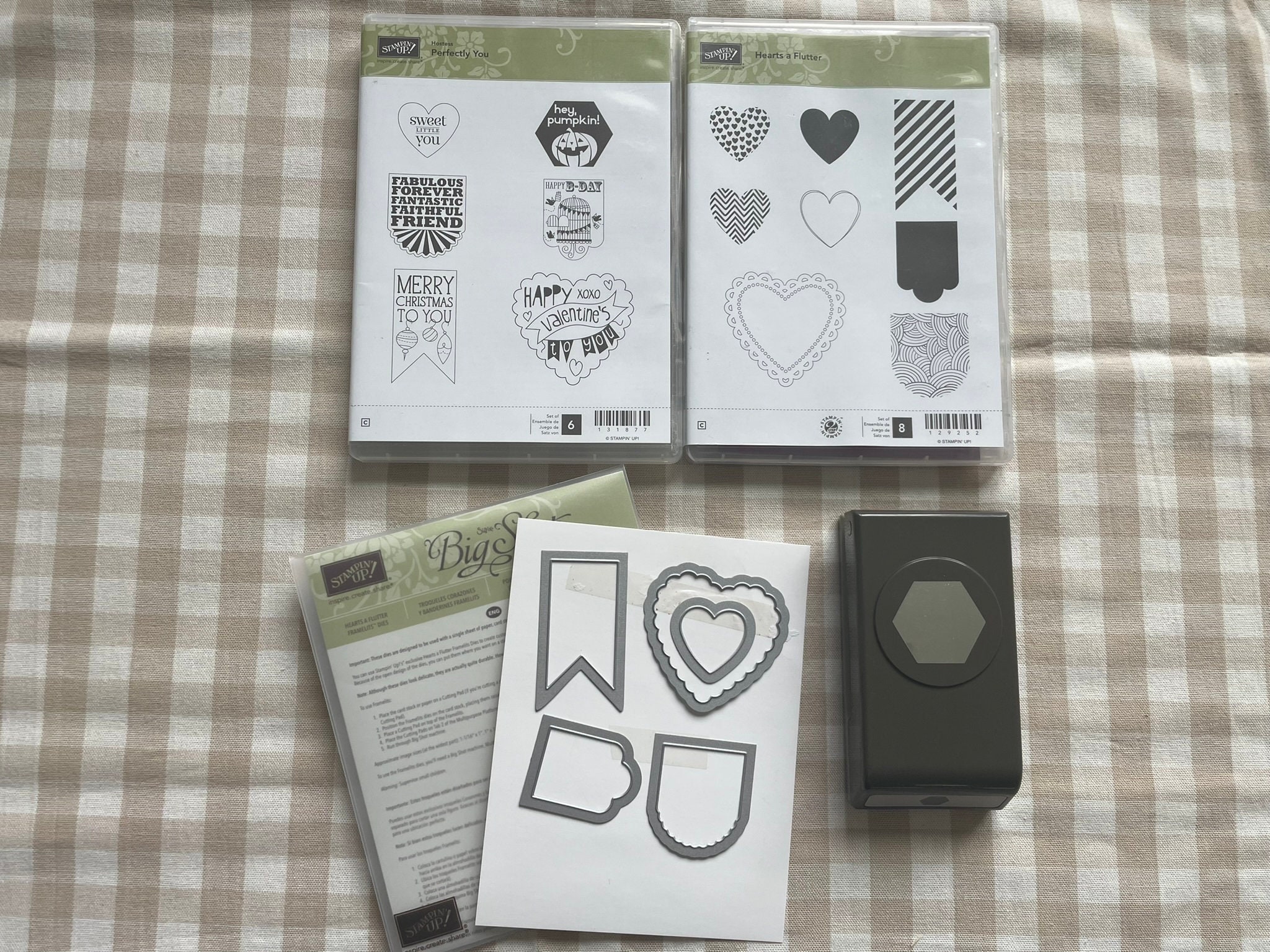 Stampin’up! スタンピンアップ ハート Stampin up Heart Punch - Etsy