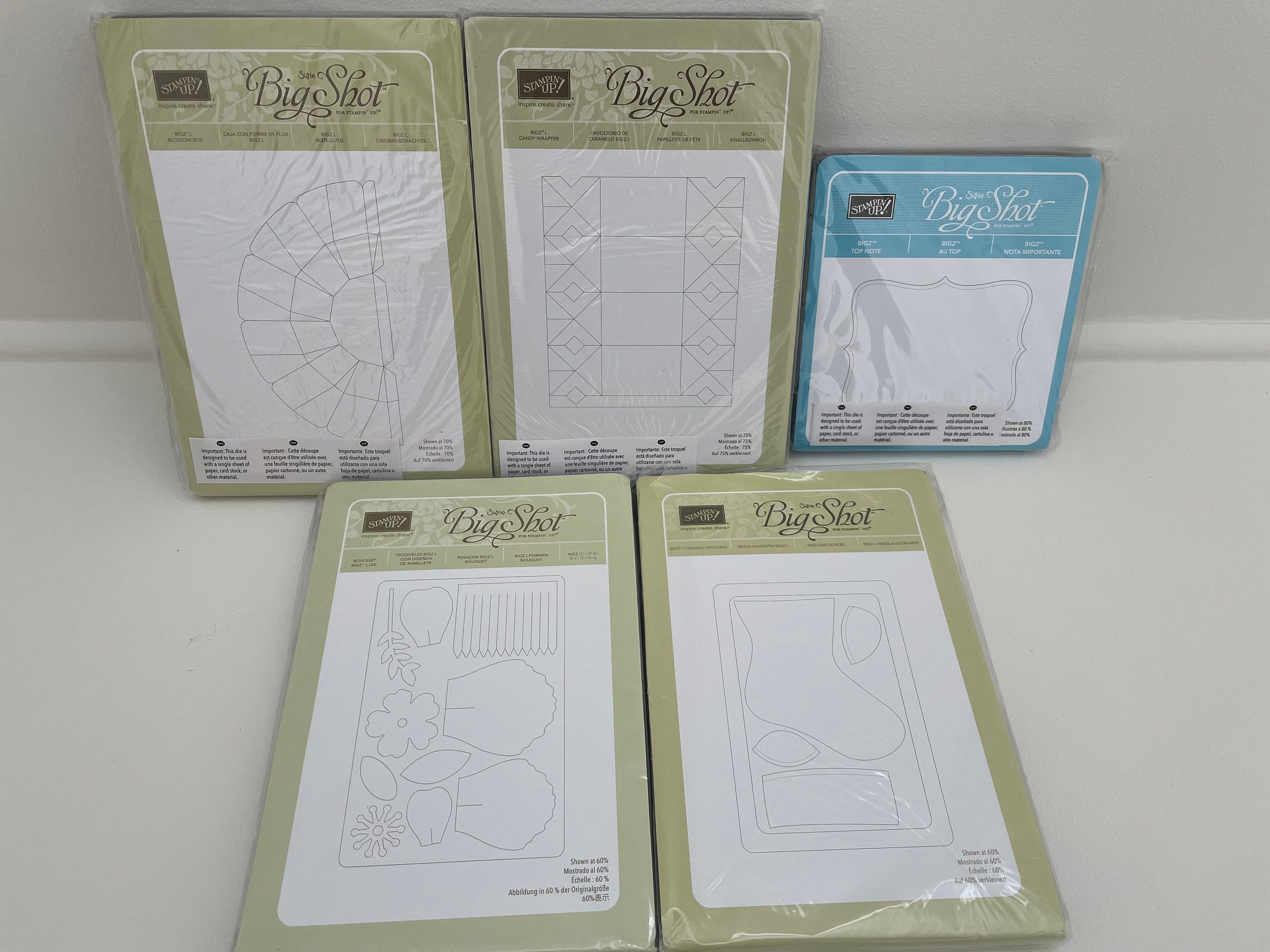 Sizzix Stampin up Top Note Die - Etsy