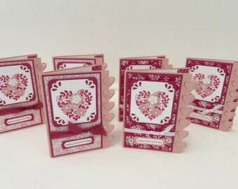 Stampin'Up!  Handmade Valentine's day cards- Bloomin' Love cards