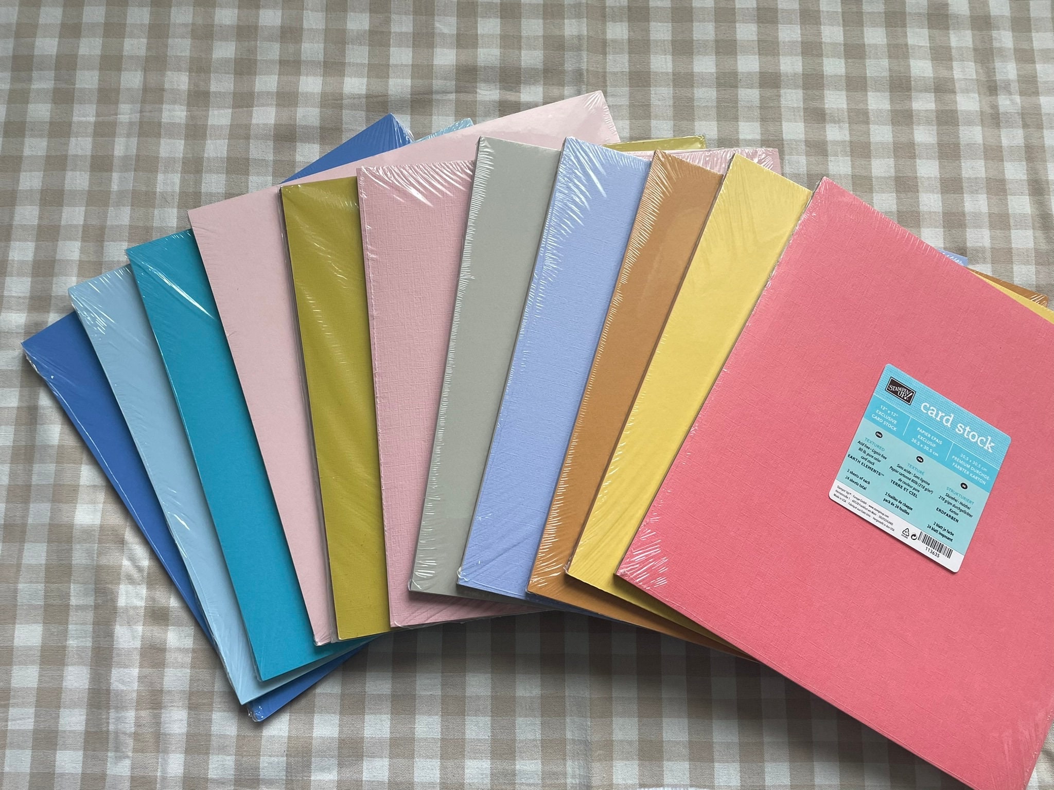 スタンピンアップ　DSP 12インチ　110枚！ スタンピンアップ DSP 12インチ 110枚！ 【公式通販】