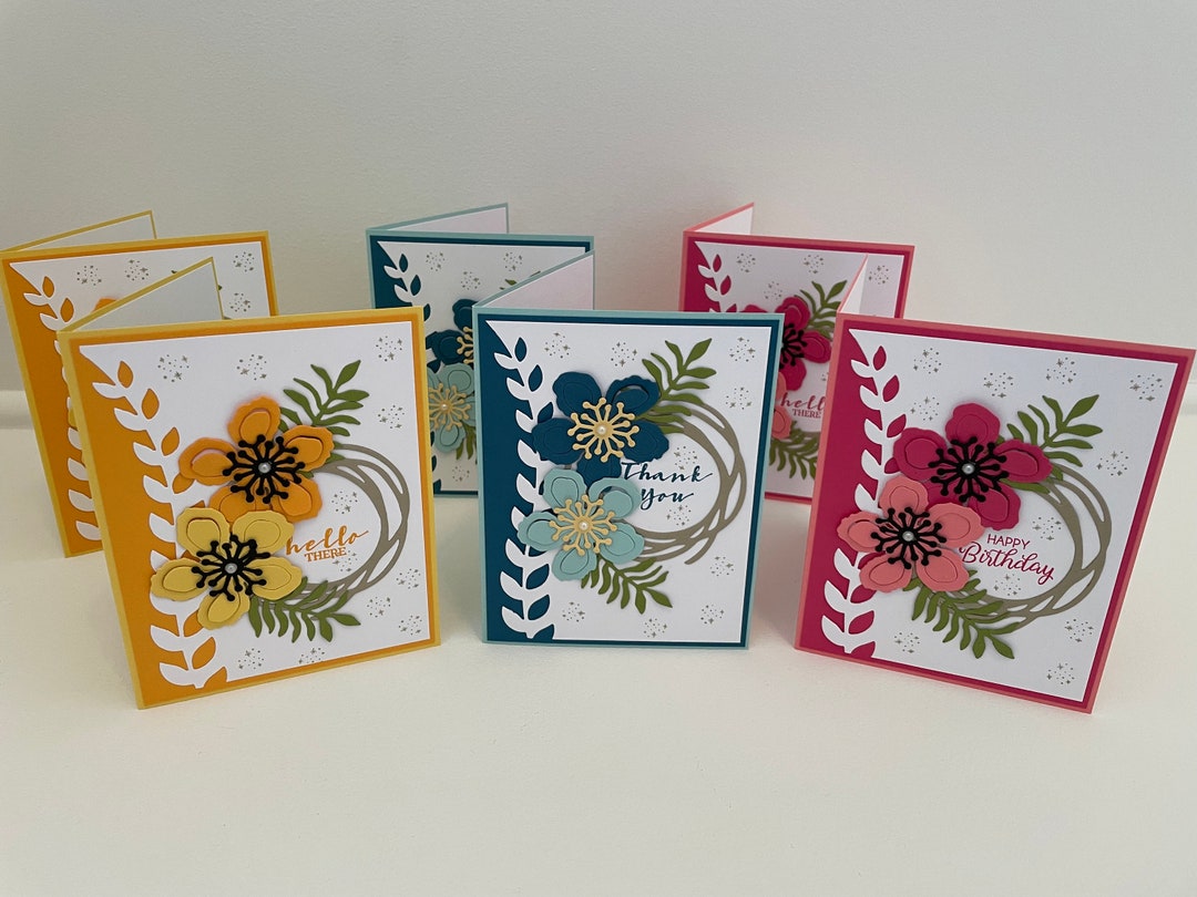Handmade Birthday Cards/ Thank You Cards/ Hello Cards/ Friendship Cards ...