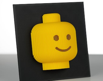 Brick Head Wall Art