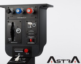Support modulaire pour simulateur de vol - Compatible avec les panneaux pilotes de bureau
