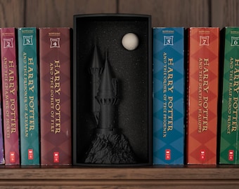 HP Inspired Owl Tower Book Nook | Hidden Storage Compartment