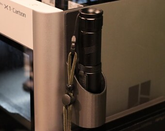 Noir Flashlight Mount | EDC Flashlight Mount