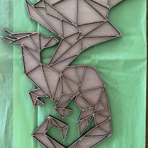 Polygon Dragon SVG
