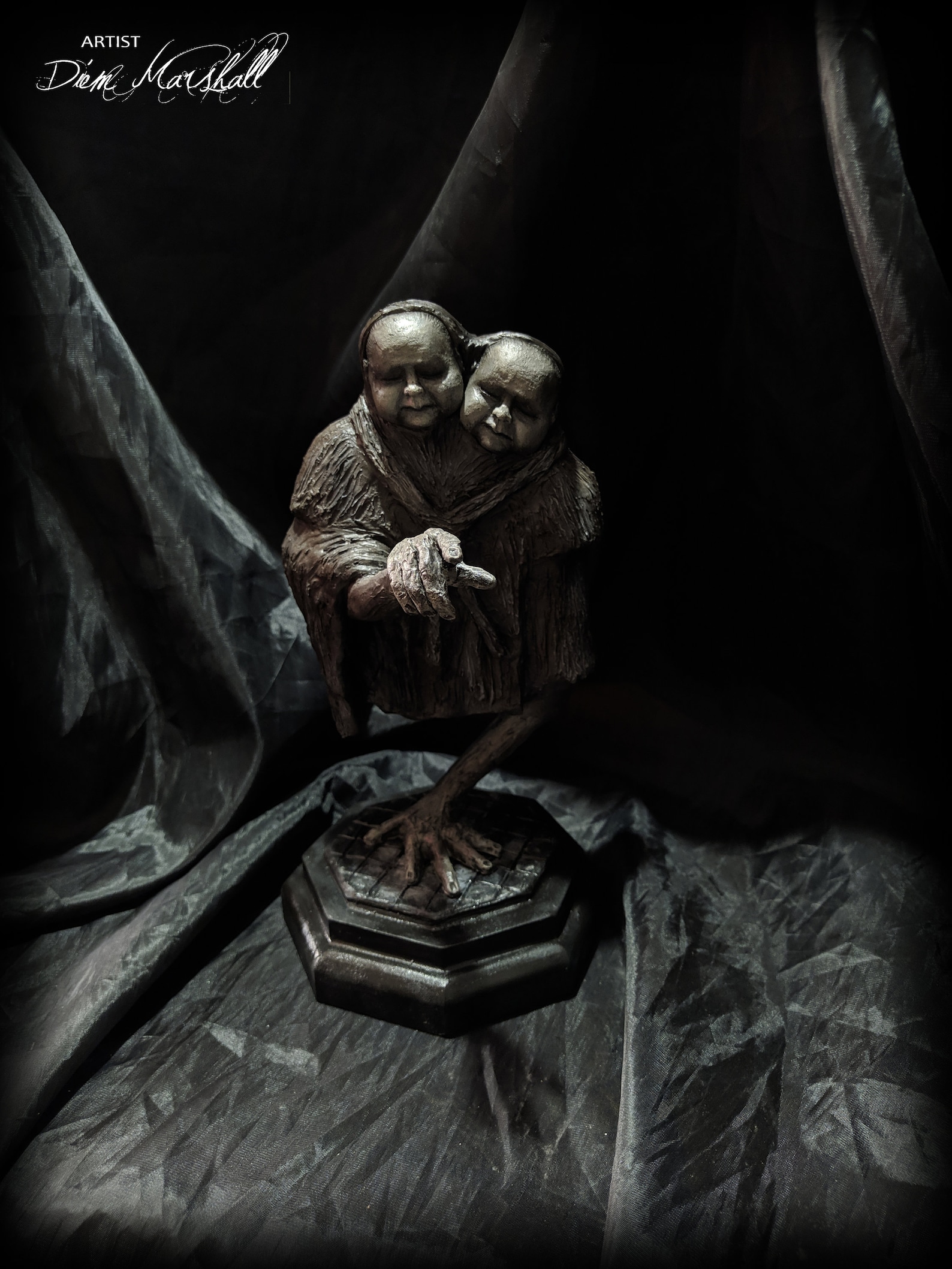 Silent Hill 4 Twin Victims. Figure Figurines Sculpture Etsy