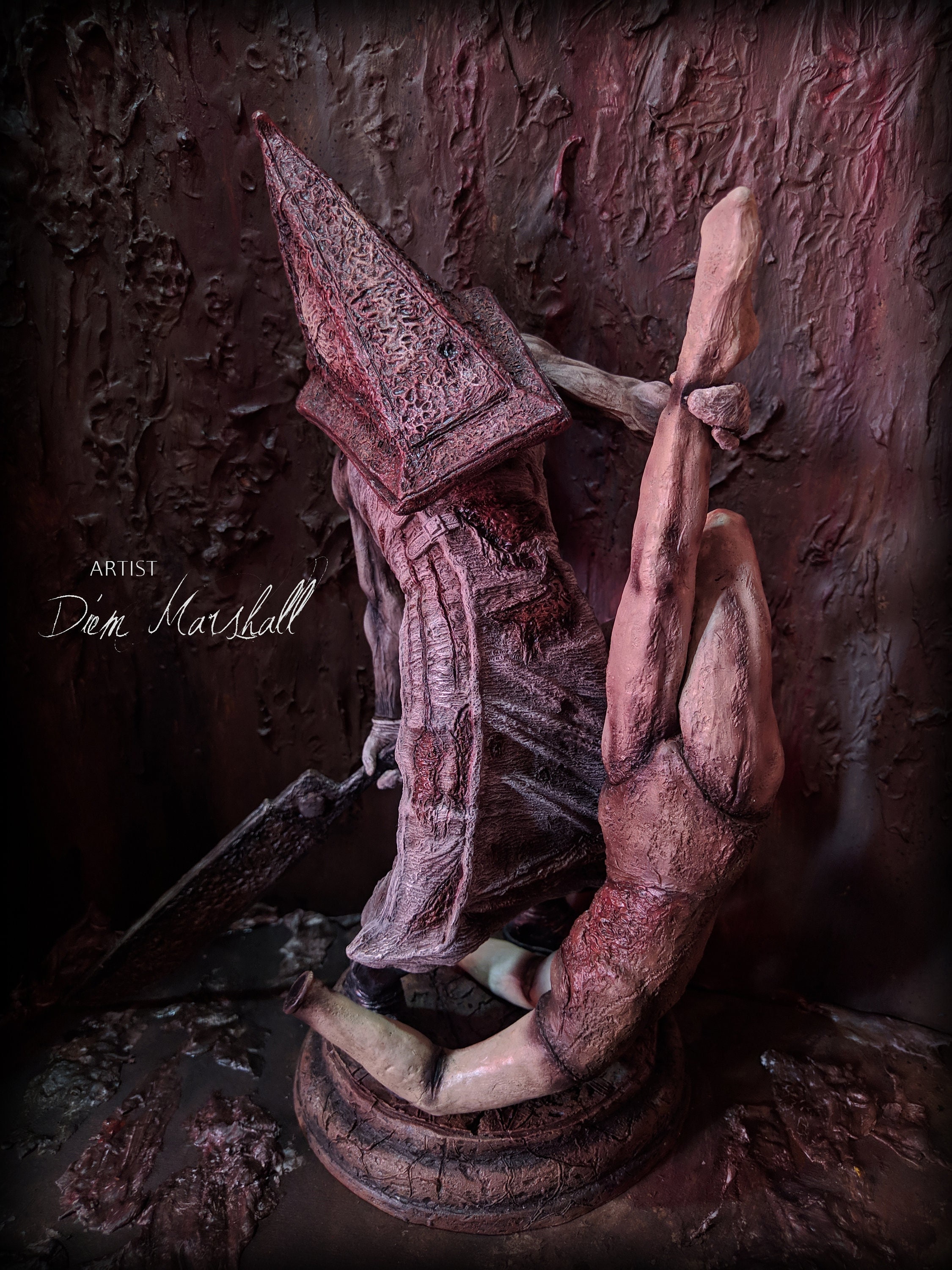 Pyramid Head (Red Pyramid Thing) (2) Photographic Print for Sale by  Design-By-Dan